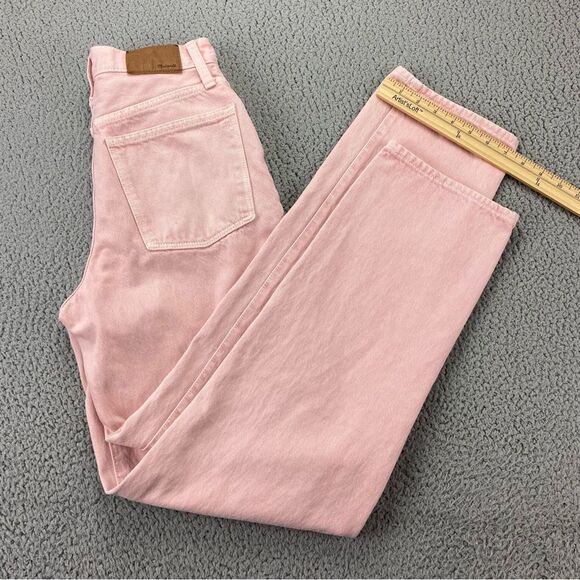 Madewell Women's Baggy Slouchy Straight Leg High Waist Jeans  | Size:  24 - Picture 9 of 16